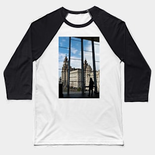 A view from Liverpool art gallery Baseball T-Shirt